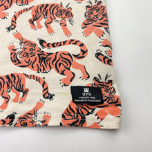 Load image into Gallery viewer, Unisex ROCK YOUR KID, stretchy tee / top, tigers, marks neck &amp; lower front, FUC, size 3,  