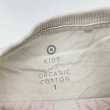 Load image into Gallery viewer, Girls Target, organic cotton tee / top, GUC, size 1,  