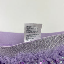 Load image into Gallery viewer, Girls Anko, lined tulle &amp; sequin party skirt, elasticated, EUC, size 7,  