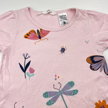 Load image into Gallery viewer, Girls Milkshake, cotton pyjama tee / top, butterflies, EUC, size 8,  