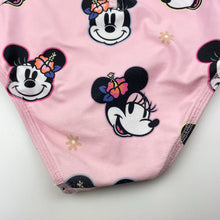Load image into Gallery viewer, Girls Disney, Minnie Mouse long sleeve swim one-piece, pilling, FUC, size 5,  