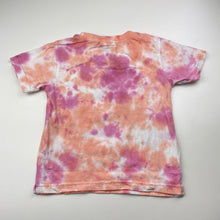 Load image into Gallery viewer, Girls Mango, tie-dyed cotton tee / top, EUC, size 3,  