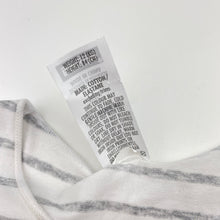 Load image into Gallery viewer, Unisex Bonds, striped stretchy singletsuit / romper, GUC, size 1,  