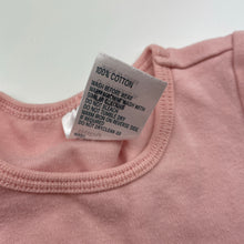 Load image into Gallery viewer, Girls Anko, pink cotton bodysuit / romper, GUC, size 000,  