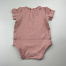 Load image into Gallery viewer, Girls Anko, pink cotton bodysuit / romper, GUC, size 000,  