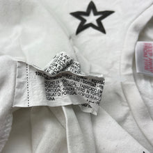 Load image into Gallery viewer, Girls Zara, white cotton tee / top, stars, FUC, size 1,  