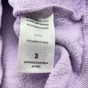 Girls Piping Hot, colourful fleece-lined hoodie sweater, EUC, size 3,  