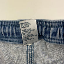 Load image into Gallery viewer, Girls Anko, stretch knit denim pants, elasticated, inside leg: 46cm, FUC, size 7,  