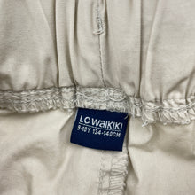 Load image into Gallery viewer, Boys LC Waikiki, lightweight cotton pants, elasticated, inside leg: 56cm, FUC, size 9-10,  