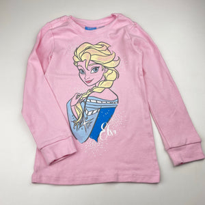Girls Disney, Frozen Elsa cotton pyjama top & pants, EUC, size 4,  