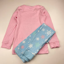 Load image into Gallery viewer, Girls Disney, Frozen Elsa cotton pyjama top &amp; pants, EUC, size 4,  