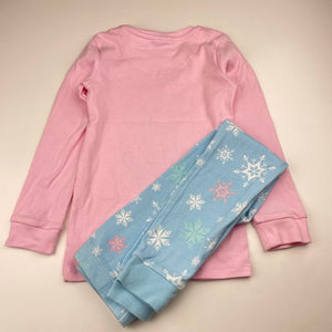 Girls Disney, Frozen Elsa cotton pyjama top & pants, EUC, size 4,  