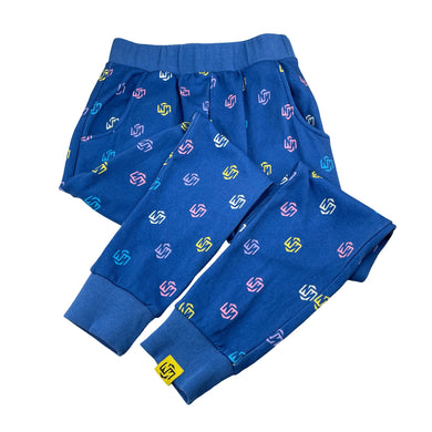 Girls NORRIS NUTS, cotton track pants, elasticated, inside leg: 58cm, EUC, size 10,  
