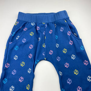 Girls NORRIS NUTS, cotton track pants, elasticated, inside leg: 58cm, EUC, size 10,  