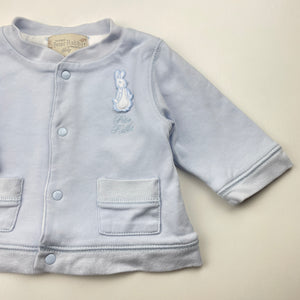 Unisex Peter Rabbit, soft feel cotton top / lightweight sweater, GUC, size 000,  