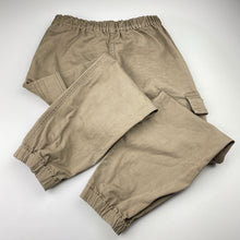 Load image into Gallery viewer, Boys Uniqlo, stretch cotton casual pants, elasticated, inside leg: 54cm, FUC, size 9-10 ,  