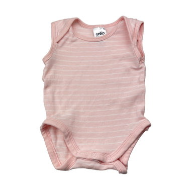 Girls Anko, soft cotton bodysuit / romper, EUC, size 000,  