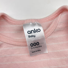 Load image into Gallery viewer, Girls Anko, soft cotton bodysuit / romper, EUC, size 000,  