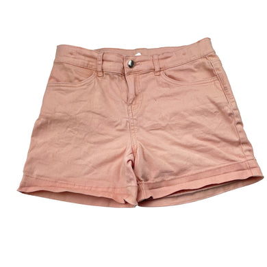 Girls Anko, pink stretch cotton shorts, adjustable, GUC, size 12,  