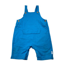 Load image into Gallery viewer, Boys Sprout, blue cotton overalls / shortalls, FUC, size 2,  
