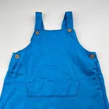 Load image into Gallery viewer, Boys Sprout, blue cotton overalls / shortalls, FUC, size 2,  