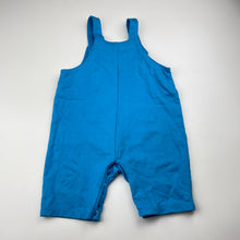 Load image into Gallery viewer, Boys Sprout, blue cotton overalls / shortalls, FUC, size 2,  