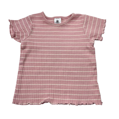 Girls Dymples, ribbed stretchy tee / top, GUC, size 1,  