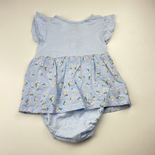 Load image into Gallery viewer, Girls Carter's, cotton romper dress, EUC, size 1,  