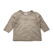 Load image into Gallery viewer, Unisex Dymples, soft feel stretchy long sleeve tee / top, EUC, size 00,  