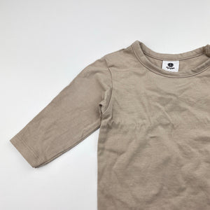 Unisex Dymples, soft feel stretchy long sleeve tee / top, EUC, size 00,  