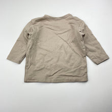 Load image into Gallery viewer, Unisex Dymples, soft feel stretchy long sleeve tee / top, EUC, size 00,  