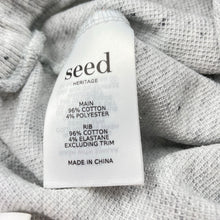 Load image into Gallery viewer, Unisex Seed, grey marle casual pants, elasticated, GUC, size 1,  