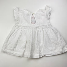 Load image into Gallery viewer, Girls Anko, embroidered cotton dress, GUC, size 000, L: 29cm
