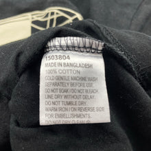 Load image into Gallery viewer, Boys Favourites, black cotton long sleeve tee / top, skull, GUC, size 2,  
