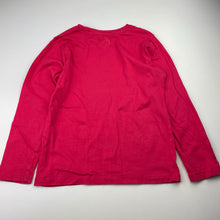 Load image into Gallery viewer, Girls Brilliant Basics, red cotton long sleeve tee / top, GUC, size 6,  