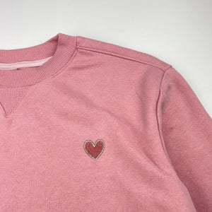 Girls Anko, pink fleece-lined sweater / jumper, GUC, size 10,  