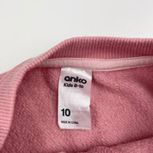 Load image into Gallery viewer, Girls Anko, pink fleece-lined sweater / jumper, GUC, size 10,  