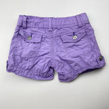 Load image into Gallery viewer, Girls Pumpkin Patch, lightweight cotton shorts, adjustable, GUC, size 1,  