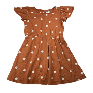 Girls Target, cotton casual dress, GUC, size 4, L: 50cm