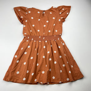 Girls Target, cotton casual dress, GUC, size 4, L: 50cm