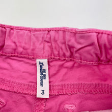 Load image into Gallery viewer, Girls 1964 Denim Co, pink stretch cotton shorts, adjustable, FUC, size 3,  