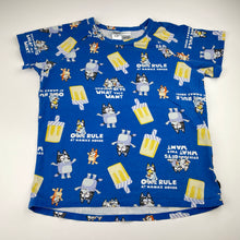 Load image into Gallery viewer, Unisex Bonds, x Bluey pyjamas, wash fade, FUC, size 8,  
