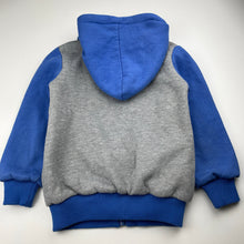 Load image into Gallery viewer, Boys RAINBOW REPUBLIC, thick fleece-lined zip hoodie sweater, Mickey Mouse, GUC, size 6-7,  