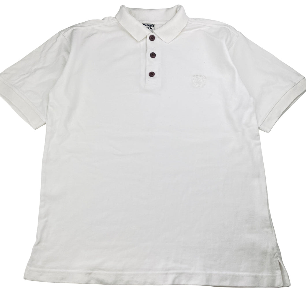 Boys Pumpkin Patch, vintage white cotton polo shirt top, GUC, size 12,  