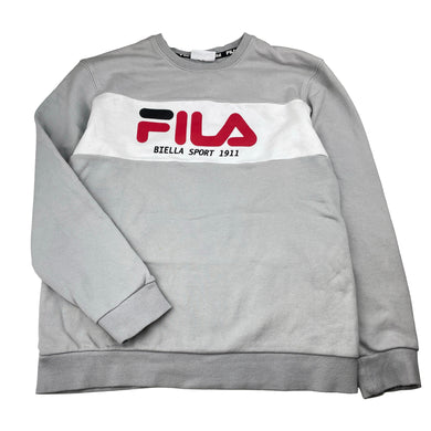 Boys FILA, fleece-lined sweater / jumper , GUC, size 12,  
