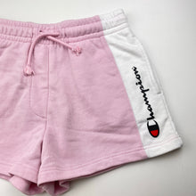 Load image into Gallery viewer, Girls Champion, Authentic Athleticwear pink &amp; white shorts, EUC, size 10,  