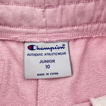 Load image into Gallery viewer, Girls Champion, Authentic Athleticwear pink &amp; white shorts, EUC, size 10,  