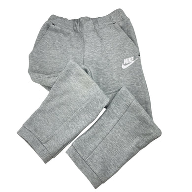 Unisex Nike, grey track pants, elasticated, inside leg: 42cm, FUC, size 5-6,  