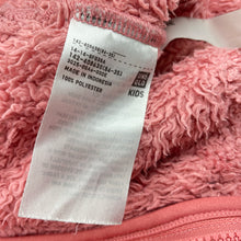 Load image into Gallery viewer, Girls Uniqlo, pink fleece zip-up sweater / jacket, FUC, size 5-6,  