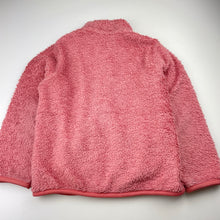 Load image into Gallery viewer, Girls Uniqlo, pink fleece zip-up sweater / jacket, FUC, size 5-6,  